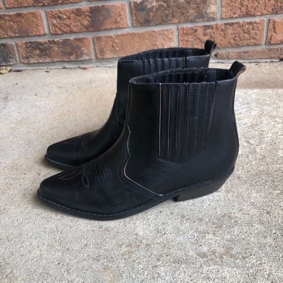 Black ankle boots - Picture 7 of 11